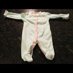 Newborn Baby Girl Sleeper/Play Suit